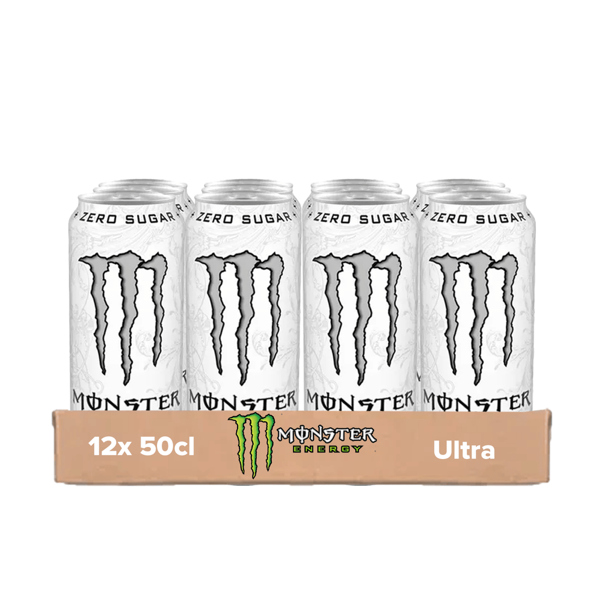 Canette ultra blanche Monster Energy (12x 50cl) (copie Amazon)