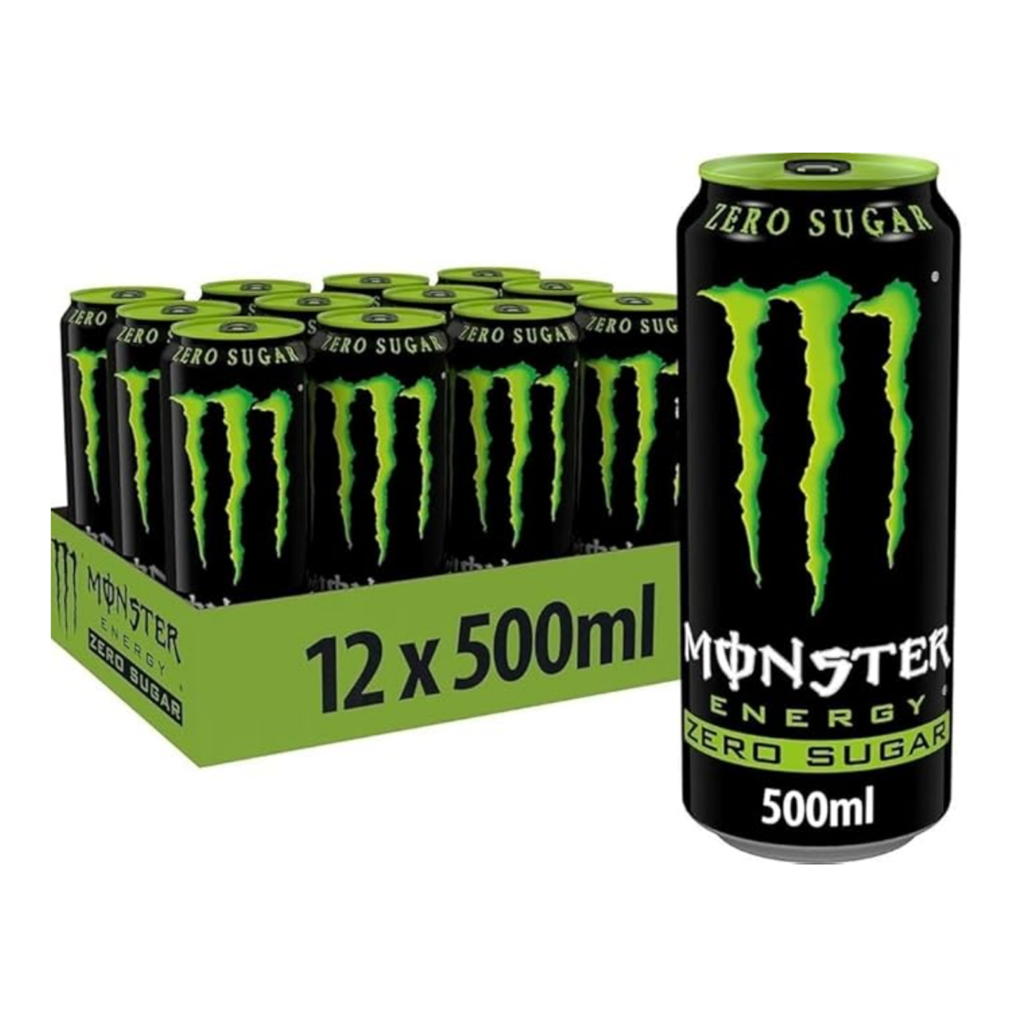 Boîte de sucre Monster Energy Zero (12x 0,5 litre)