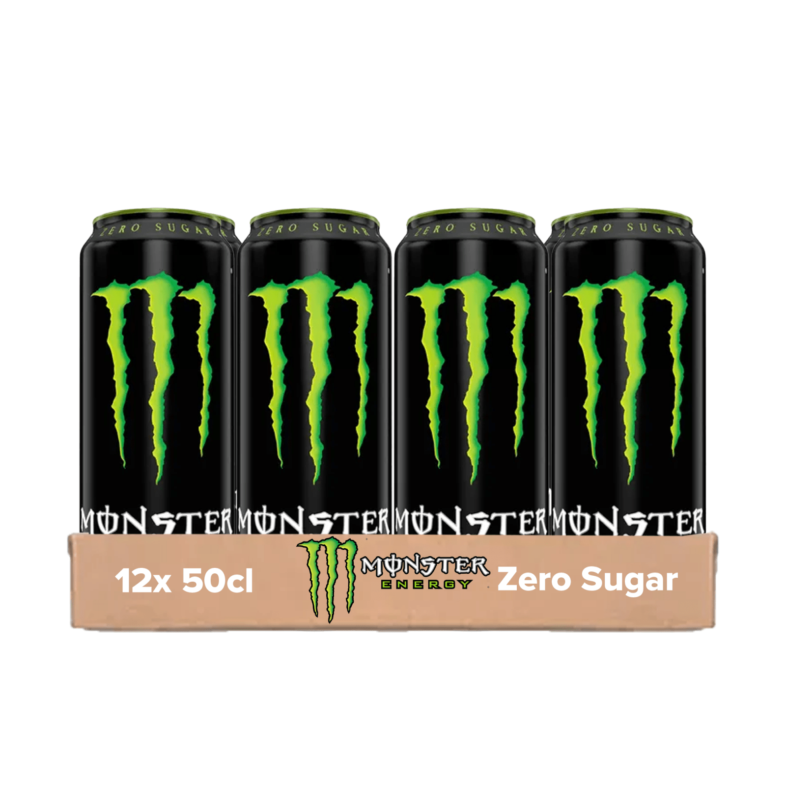 Canette Monster Energy Zero Sugar (12x 0,5 litre) (copie Amazon)
