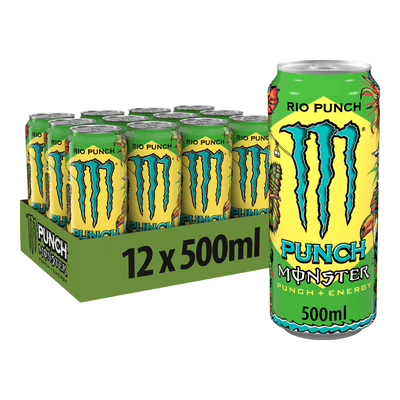 Boîte de punch Rio Monster Juiced (12x 0,5 litre)