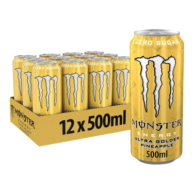 Boîte Monster ultra dorée (12x 50cl)