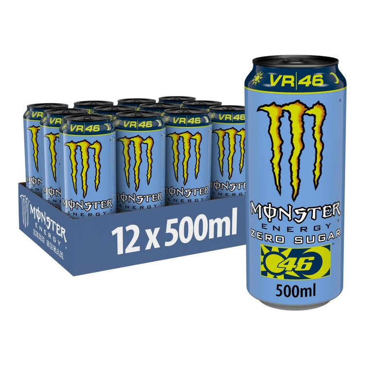 Monster Energy le docteur Valentino Rossi VR46 canette (12x 500ml)