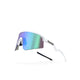Naos lunettes de soleil ziris régulières mat blanc bleu vert