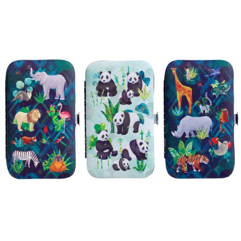 Ensemble de manucure en 5 parties royaume animal
