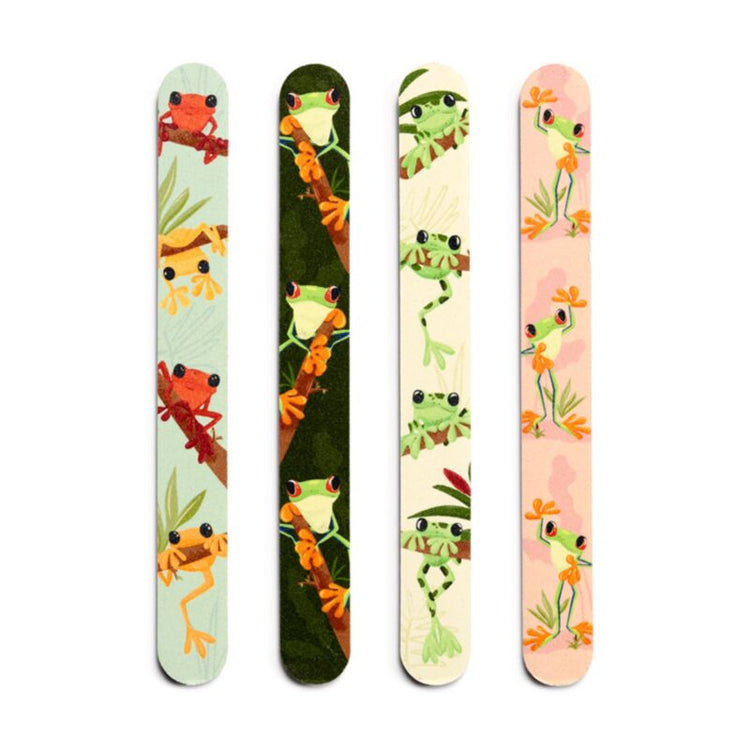 Fichier de ongles des grenouilles tropicales