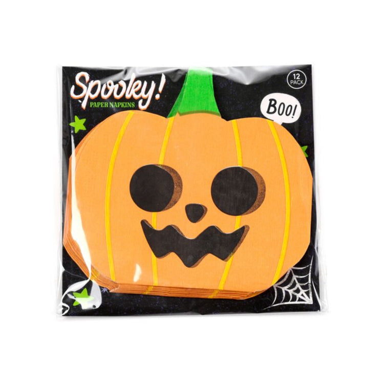 Suit à la citrouille d'Halloween de 12 Papier FeeSTerveTent à 3 couches