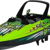 Nikko Toys Nikko RC Race Boat : vert énergie (10171 10170)