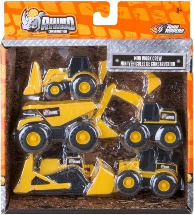 Nikko Toys Nikko Road Rippers Mini Construction : paquet de 5 (30031 20660)