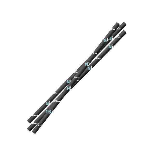 Pailles en papier Njoy compostables 12 mm (250 pièces)