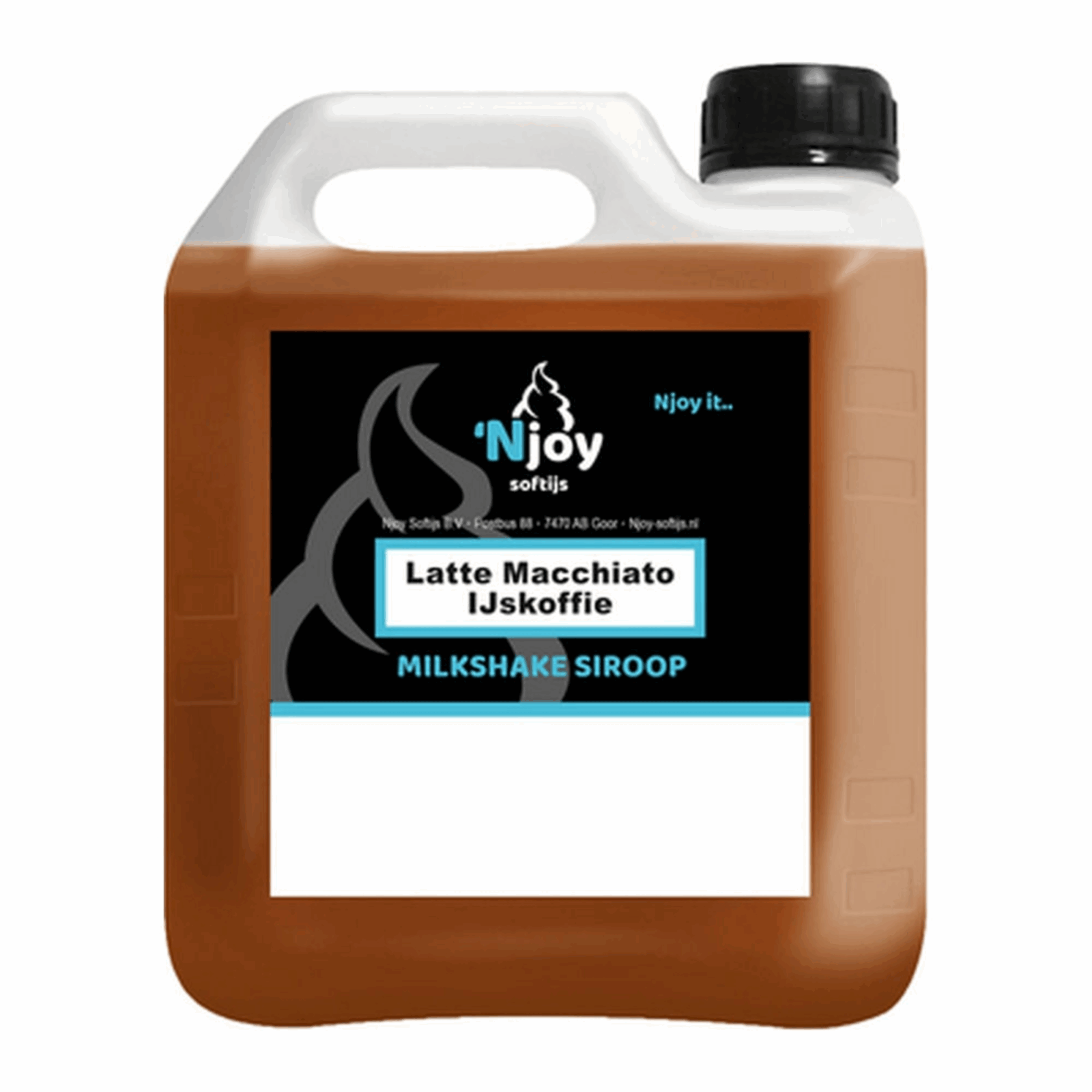 Njoy shake sirop café glacé latte macchiato (2 litres)