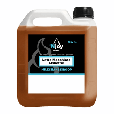 Njoy shake sirop café glacé latte macchiato (2 litres)