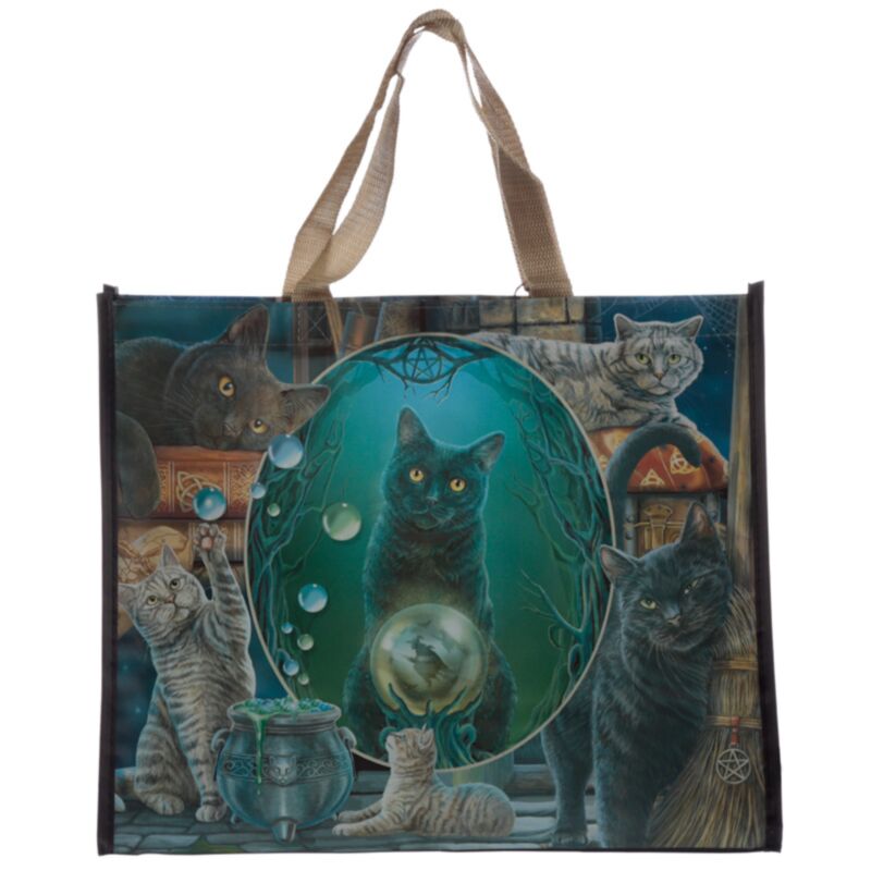 Lisa Parker Magic Cat Durable Shopper Sac