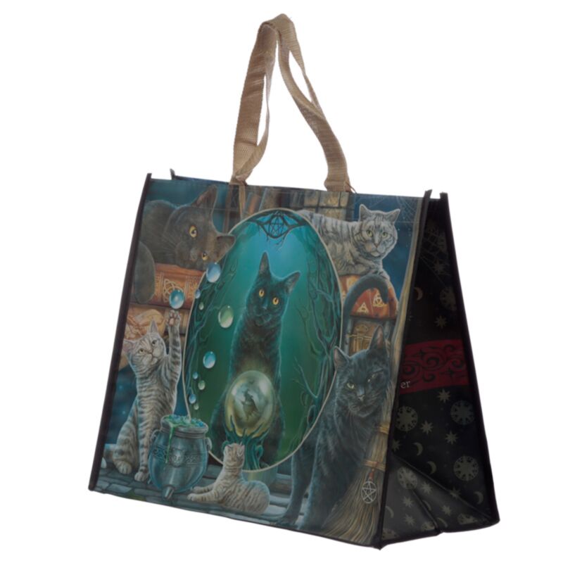 Lisa Parker Magic Cat Durable Shopper Sac