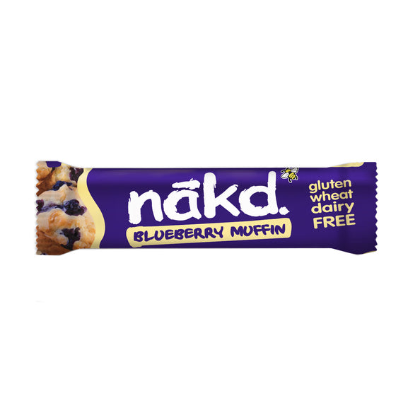 Barre muffin Nakd myrtille (18x 35gr)