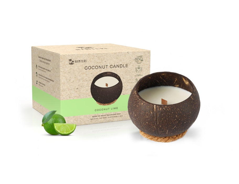 Chaux de cooconut nombante à la noix de coco