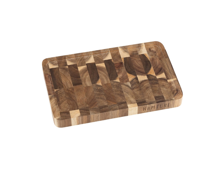 Planche à découper Namture bois d'acacia - m - 28 x 18 x 2,5 cm