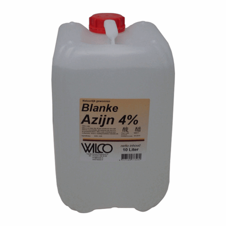 Vinaigre naturel Wilco blanc (10 litres)