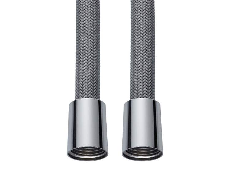 Flexible de douche Neoperl - gris argenté - chromalux - économie d'eau - 150cm