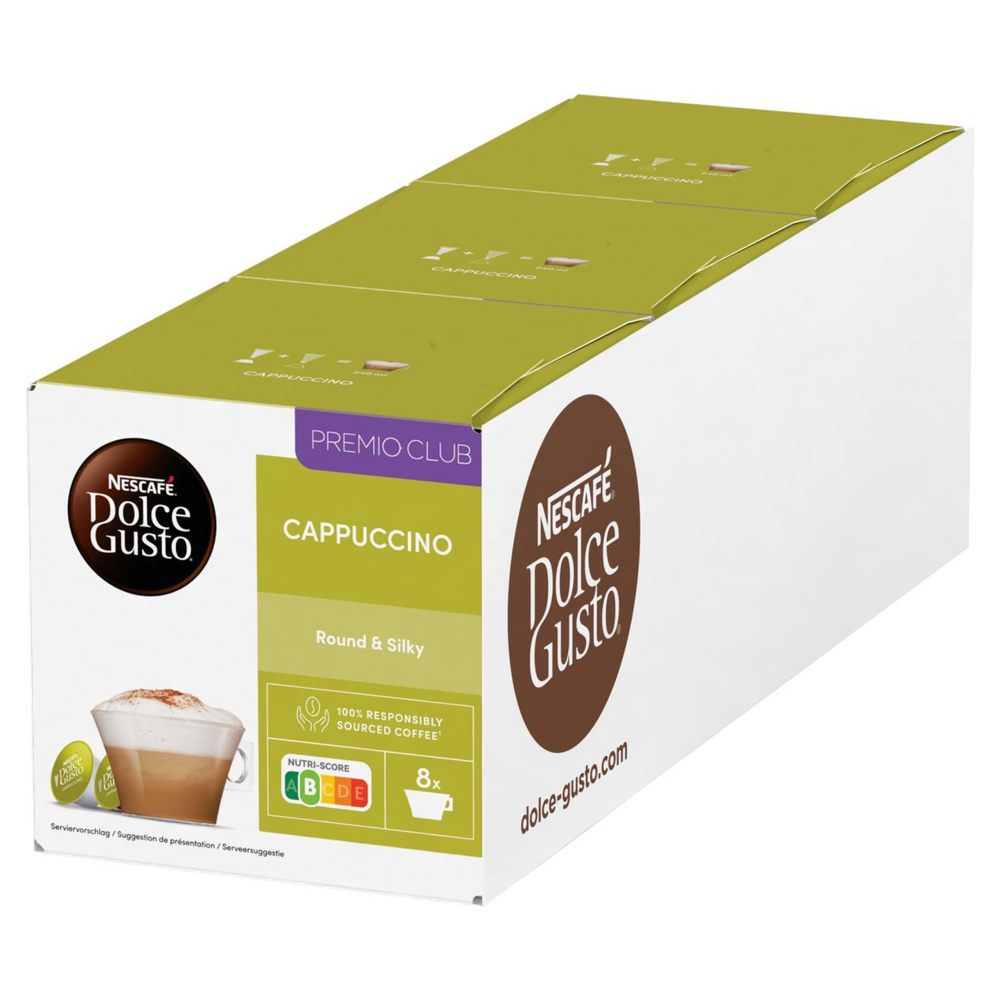 Nescafé dolce gusto cappuccino (3x 16 tasses)