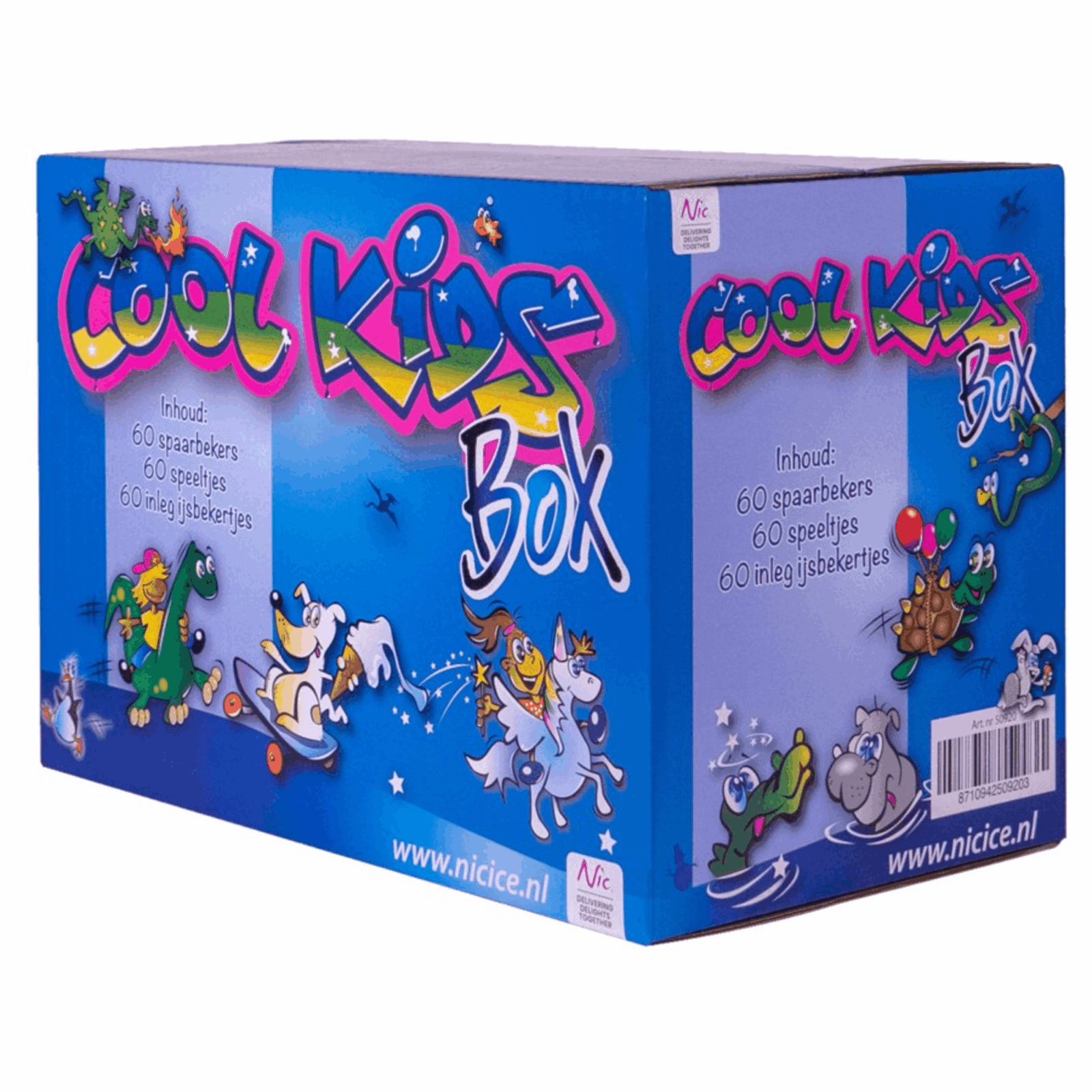 Coffret jouet Nic cool pour enfants (60 pièces)