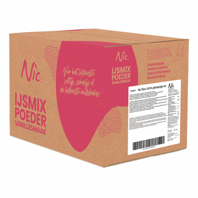 Poudre de mélange pour glace Nic flevo 16,4% (1kg)