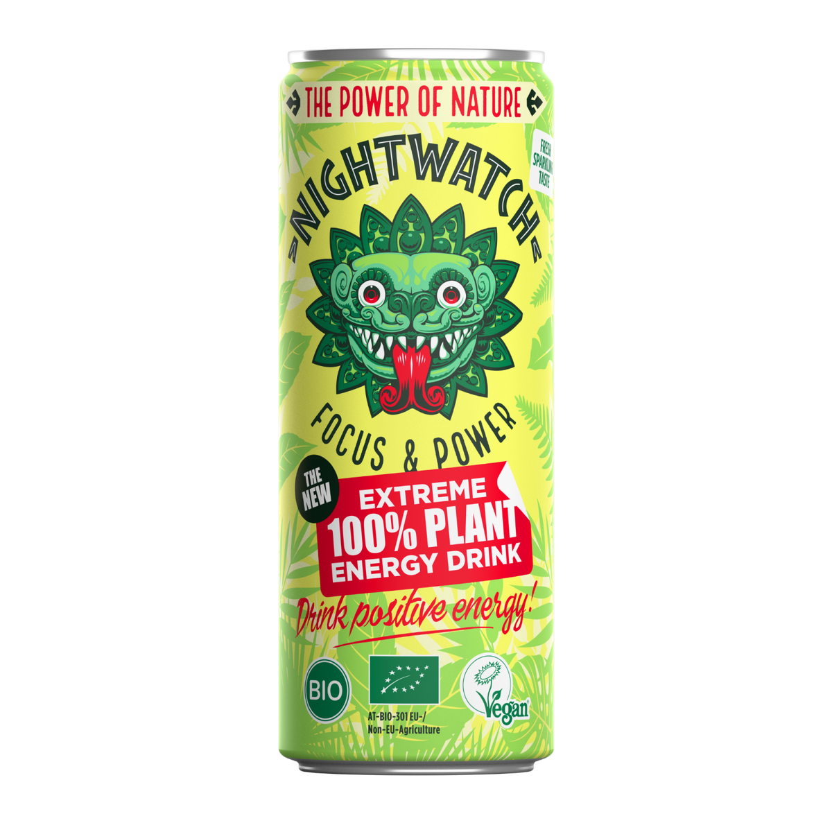 Canette de boisson énergisante à base de plantes Nightwatch (24x 25cl)