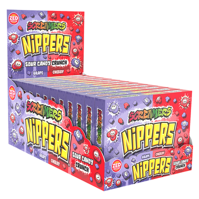 Pince à bonbons Zed poche cerise raisin (16 pièces)