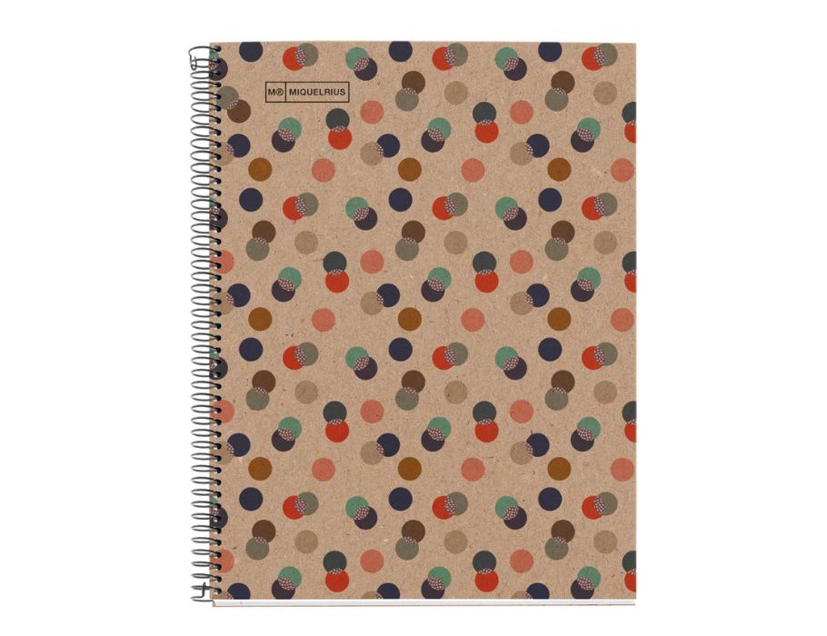 Miquelrius Notebook Eco Confetti A4 Blanco 80 pages