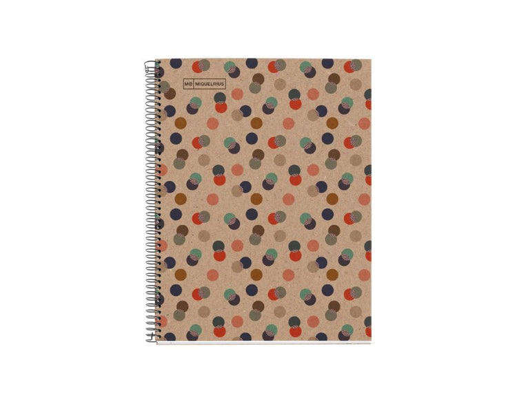 Miquelrius Notebook Eco Confetti A5 bordé 80 pages