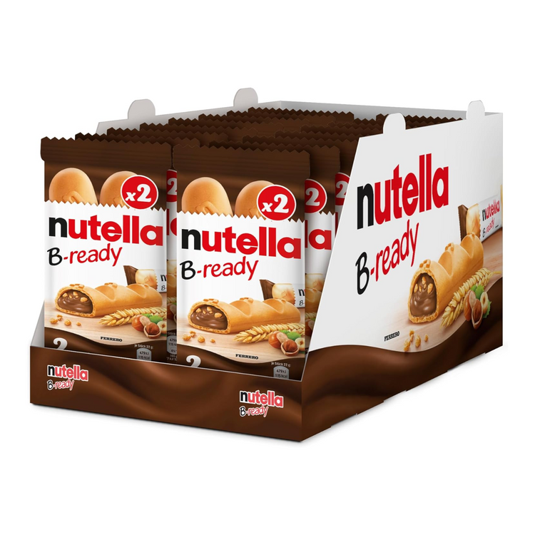 Nutella b-ready paquet de 2 (24 pièces)