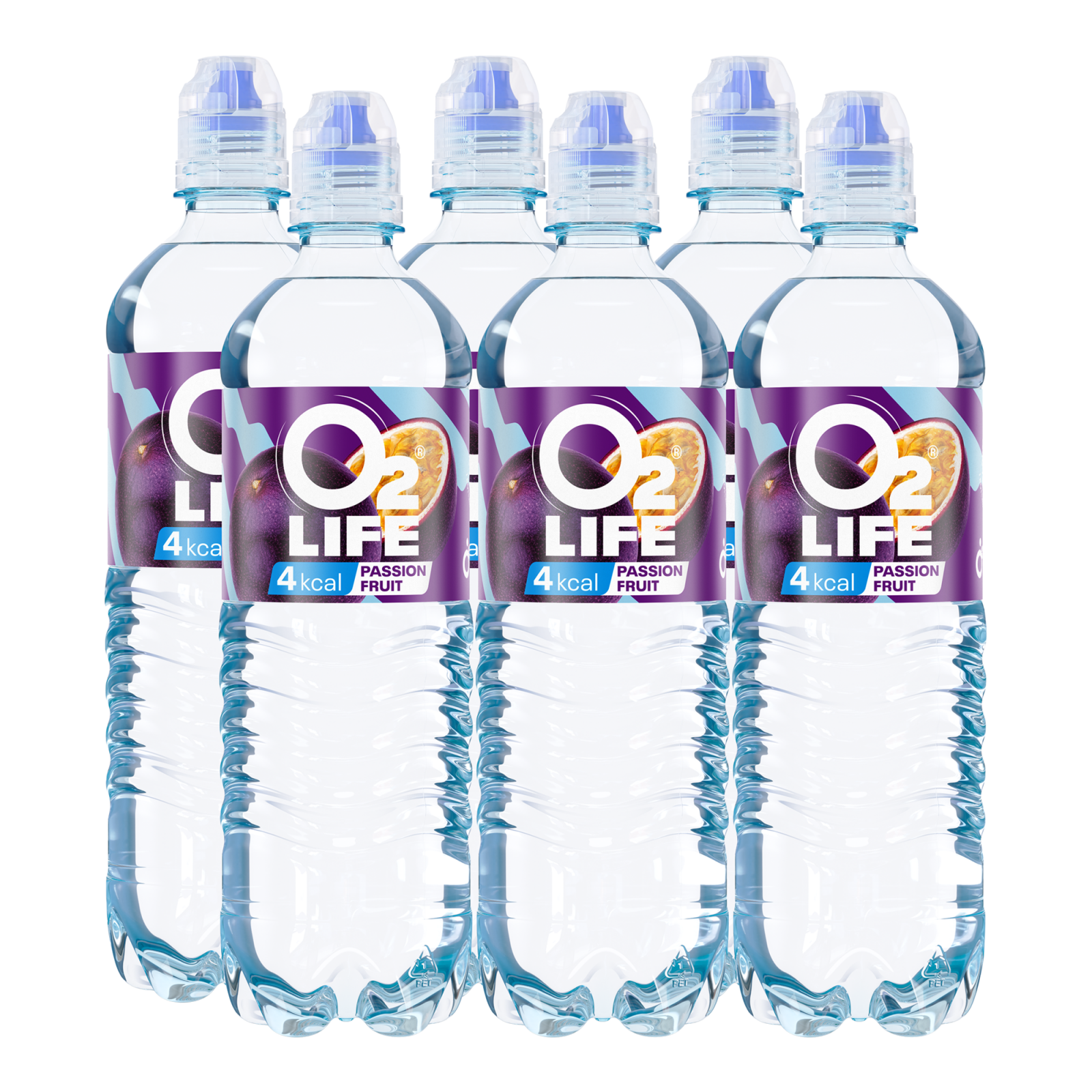 Fruit de la passion bleu O2life (6x 750ml)