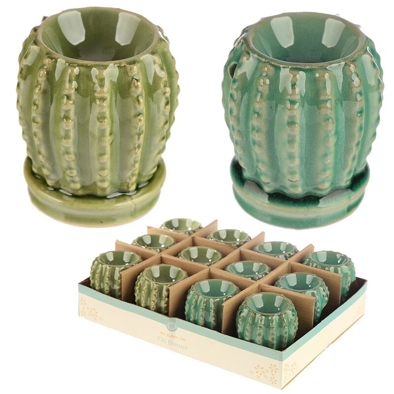 Eden Mini Cactus en céramique Brûleur - Small