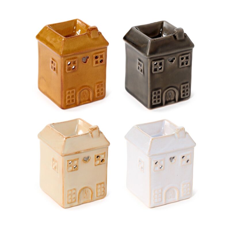 Brûleur à parfum en forme de maison Eden