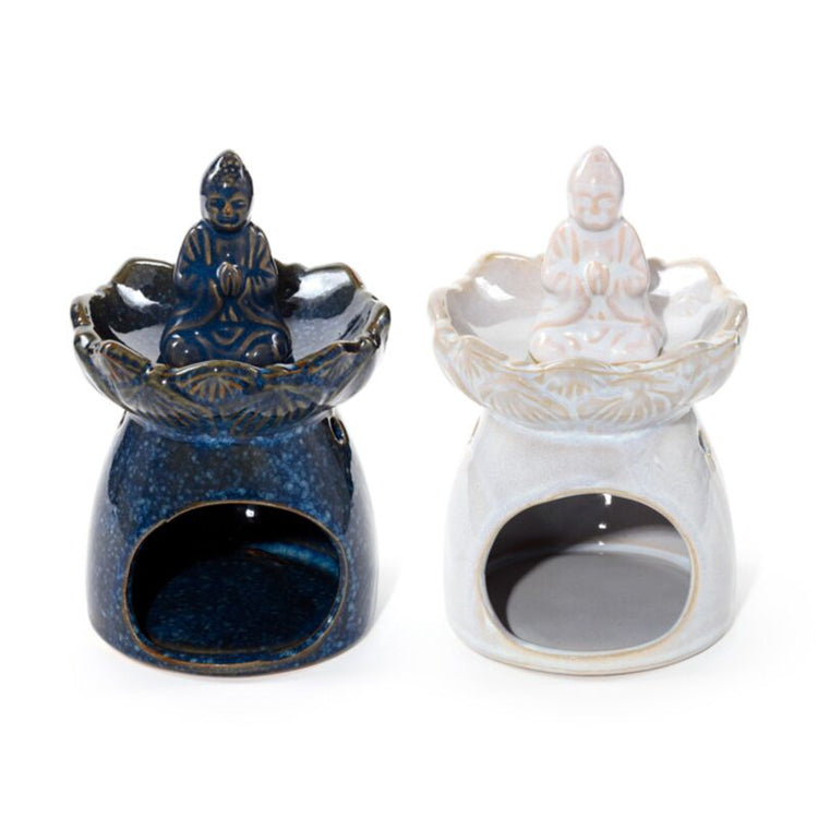 Brûleur à parfum à l'échelle de Bouddha Lotusbloem Eden Thai Bouddha