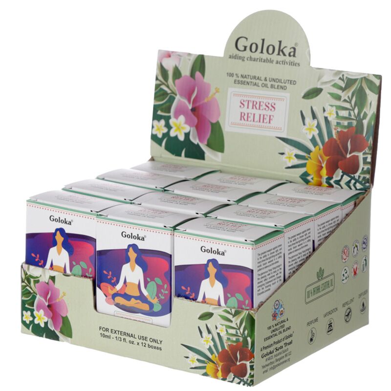 DESTRESS - GOLOKA Mélange d'huile essentielle 10 ml