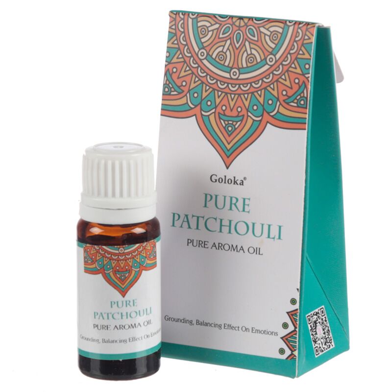 Patchouli pur 10 ml - Huile de parfum Goloka