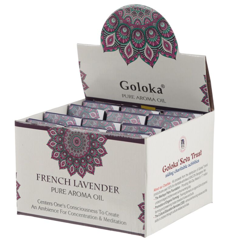 Lavande française 10 ml - huile de parfum de goloka