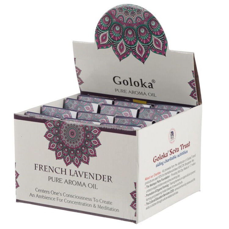Lavande française 10 ml - huile de parfum de goloka
