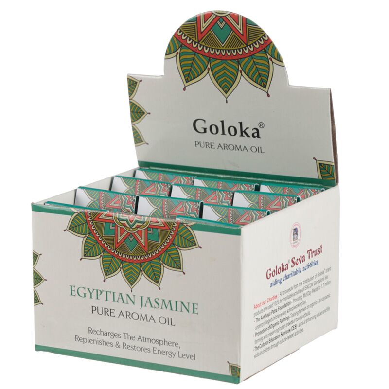 Jasmin égyptien 10 ml - huile de parfum de goloka