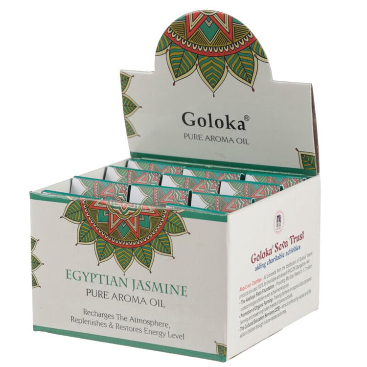 Jasmin égyptien 10 ml - huile de parfum de goloka