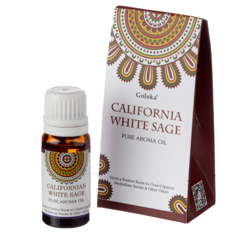 Sage blanc californien 10 ml - Huile de parfum Goloka