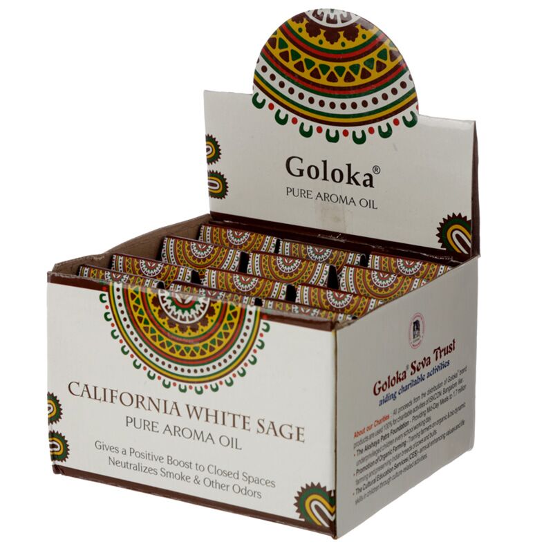 Sage blanc californien 10 ml - Huile de parfum Goloka