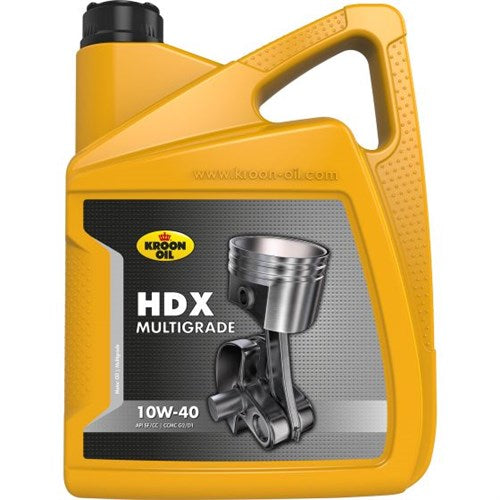 Huile d'huile de kroon 10W40 HDX Huile peut un 5 litres