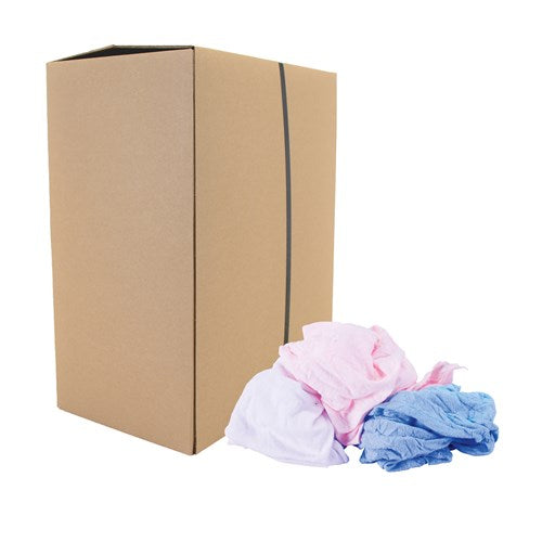 Boîte Avada de 8kg de chiffons de nettoyage couleur tricot
