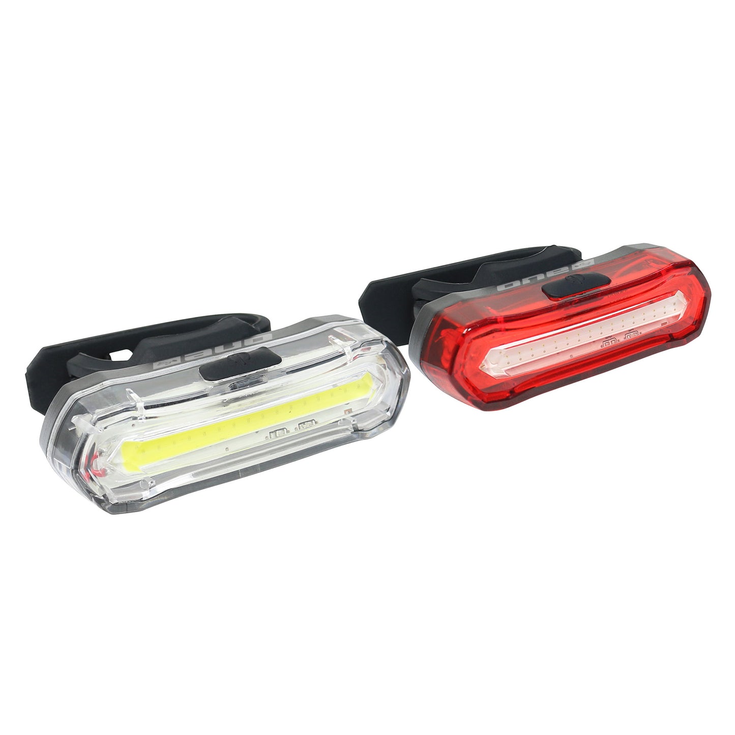 Un ensemble d'éclairage 30 noir rechargeable USB