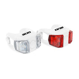 Un un éclairage set 05 sur la cellule de bouton (y compris) blanc - afbeelding 1