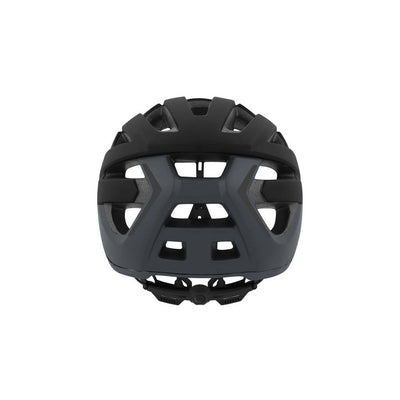 Casque de vélo de sentier Taille noire gris foncé L (58-61 cm)