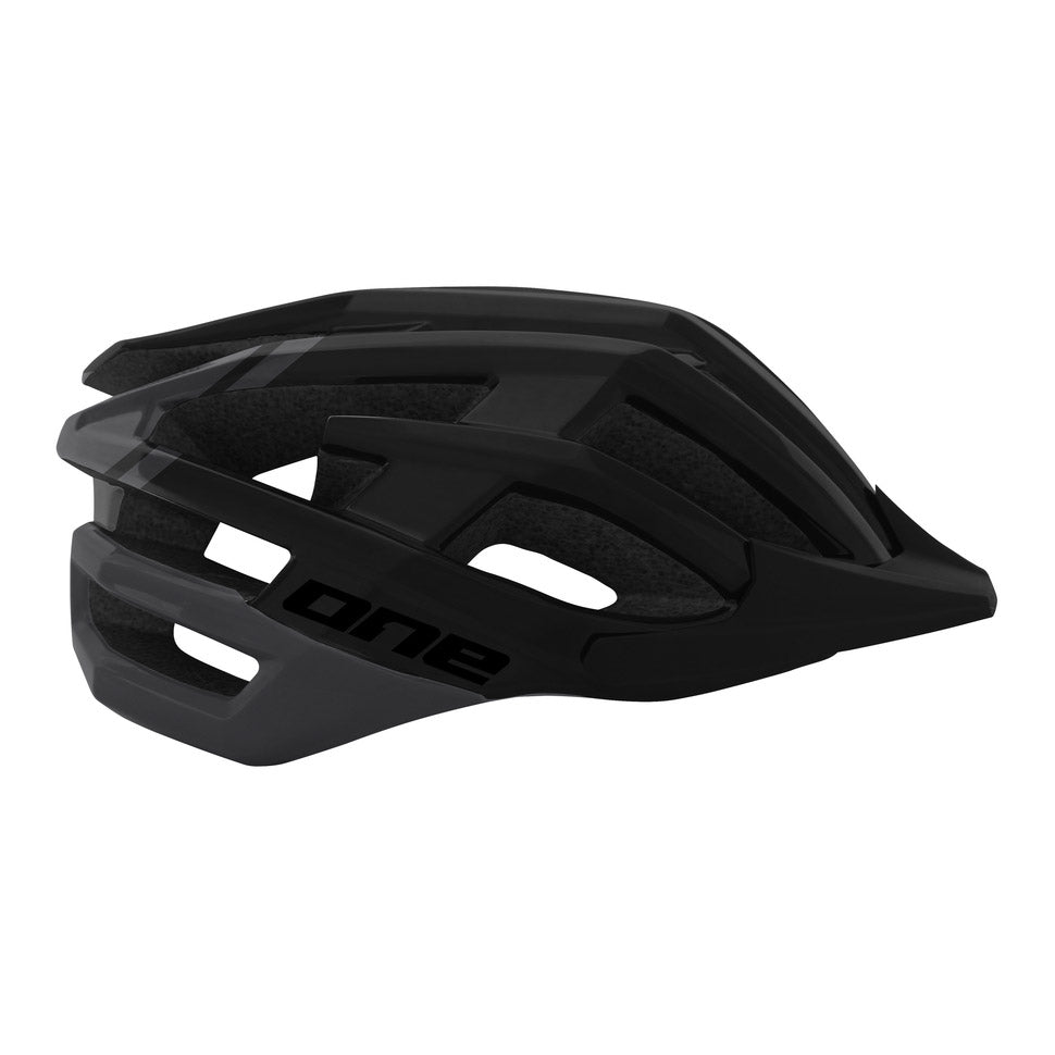 Un seul Helm Mtb Race S M (54-58) Gray noir