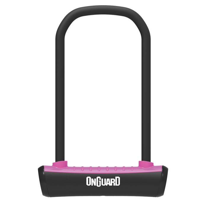 Onguard néon u-lock std (115 x 230mm - 11mm) - rose