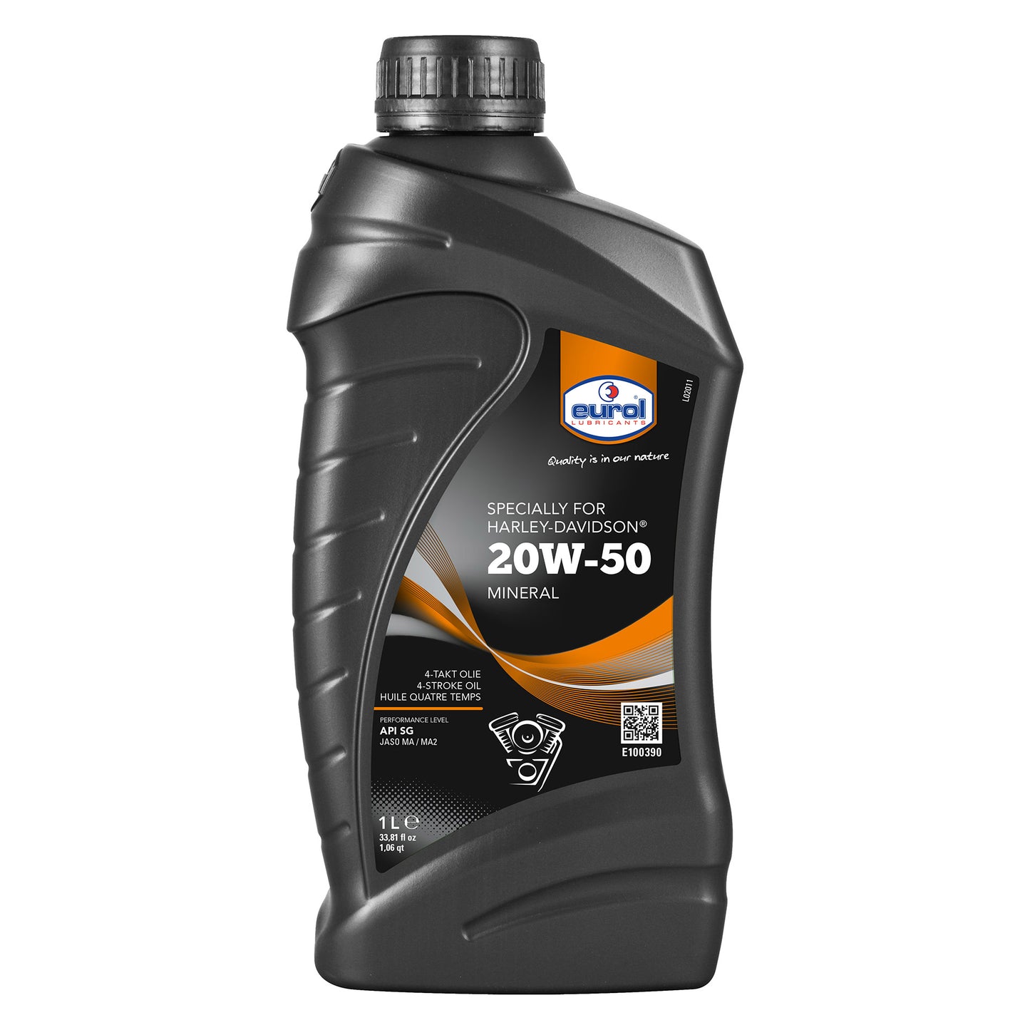 Eurol Harley Davidson SAE 20W50 1 litre API SG CD